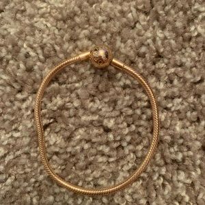 Pandora Rose Smooth Clasp Bracelet 7.5